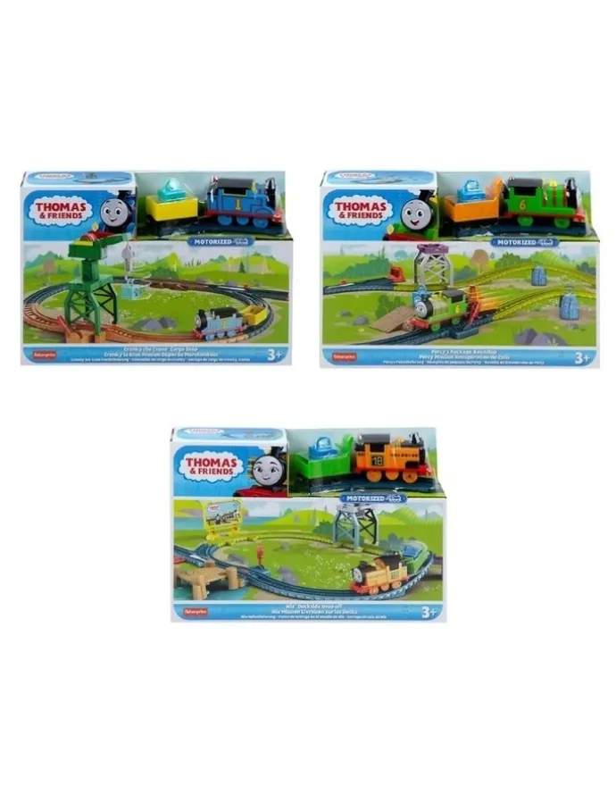 Fisher-Price Motorised Train Track Set Collection