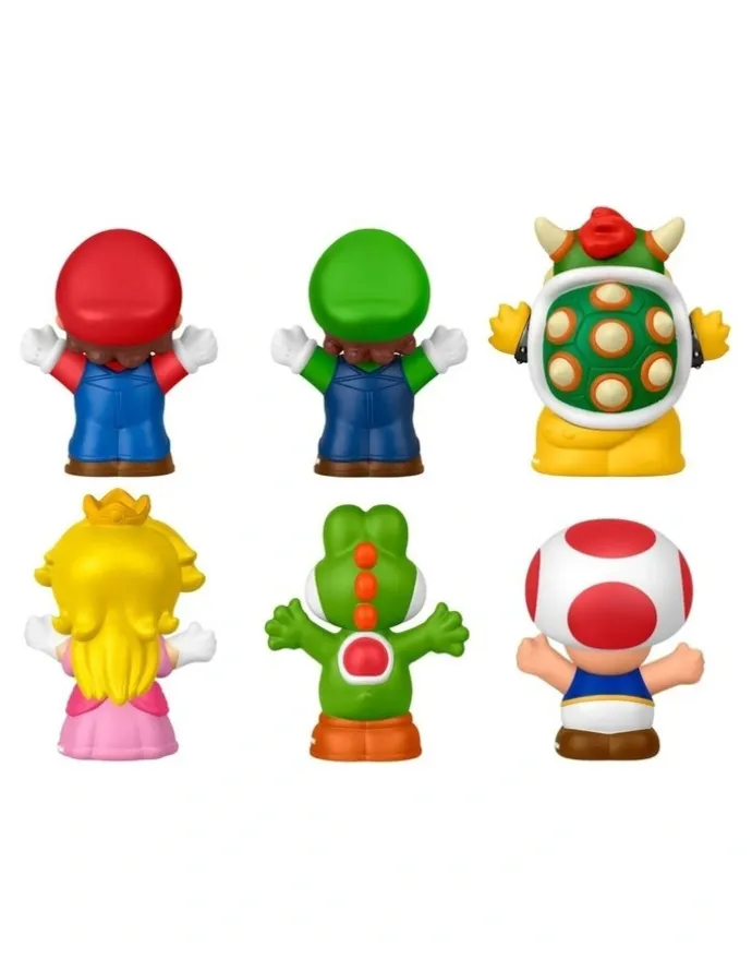 Fisher-Price My Mario Figure 6-Pack Toy Set