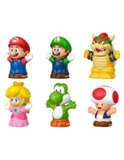 Fisher-Price My Mario Figure 6-Pack Toy Set