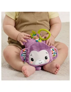 Fisher-Price Sing And Go Purple Monkey Plush