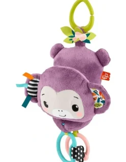 Fisher-Price Sing And Go Purple Monkey Plush
