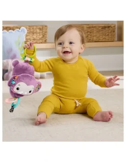 Fisher-Price Sing And Go Purple Monkey Plush