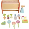 Fisher-Price Tiny Wooden Garden Caddy Pretend Play Set