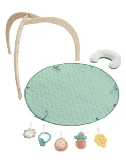 Fisher-Price Wooden Lay and Play Deluxe Activity Gym