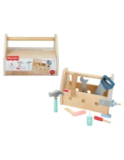 Fisher-Price Wooden Tool Box Set