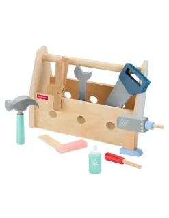 Fisher-Price Wooden Tool Box Set