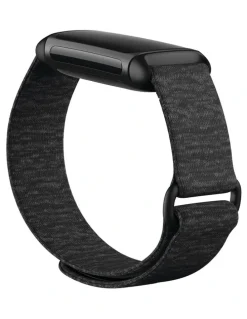 Fitbit Charge 5 Hook & Loop Band Charcoal Large