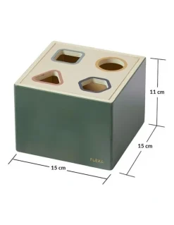 Flexa Wooden Shape Sorting Box