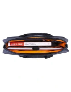 Flightmode 9L Water-Proof Laptop Messenger Bag in Charcoal