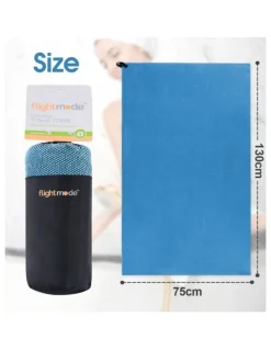 Flightmode Quick Dry Microfibre Travel Towel Gym & Camping Towel