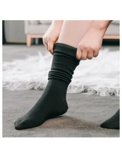 Flightmode Travel Anti-Fatigue Flight Compression Socks-M in Black