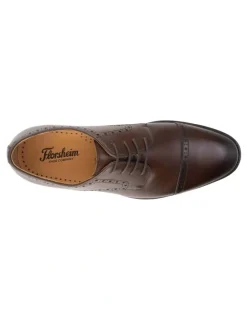 Florsheim Chadwick Cap Toe Derby Shoe in Brown