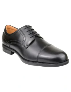Florsheim Fairfield Derby Wide Width Shoes in Black