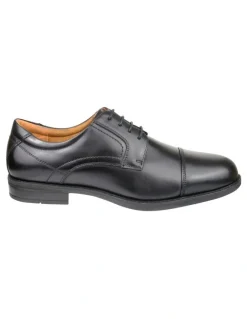 Florsheim Fairfield Derby Wide Width Shoes in Black