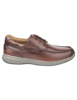 Florsheim Great Lakes Moc Toe Derby Shoe in Brown