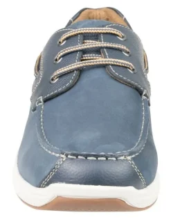 Florsheim Great Lakes Moc Toe Derby in Navy