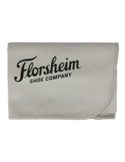 Florsheim Microfiber Polishing Cloth Clean Protect in Grey