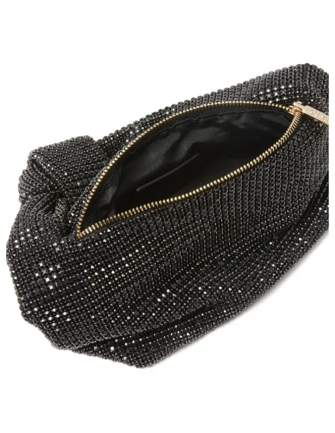 Forever New Signature Daphne Knot Embellished Bag in Black