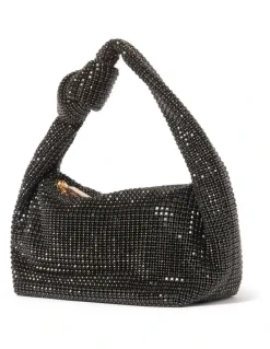 Forever New Signature Daphne Knot Embellished Bag in Black