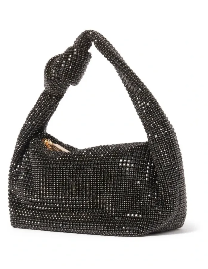 Forever New Signature Daphne Knot Embellished Bag in Black