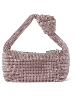 Forever New Signature Daphne Knot Embellished Bag in Purple