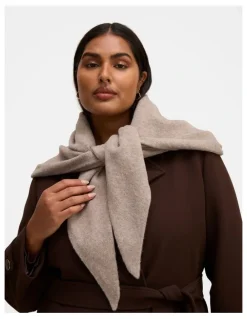 Forever New Tina Triangle Scarf in Brown