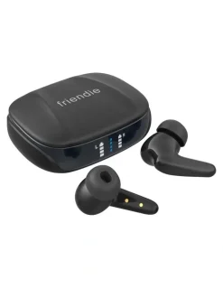 Friendie Air Focus ANC In Ear Wireless Headphones Matte Black