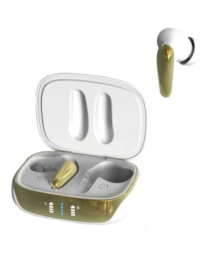Friendie Air Focus Earbuds in Pear White
