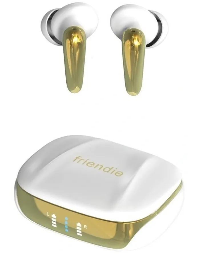 Friendie Air Focus Earbuds in Pear White