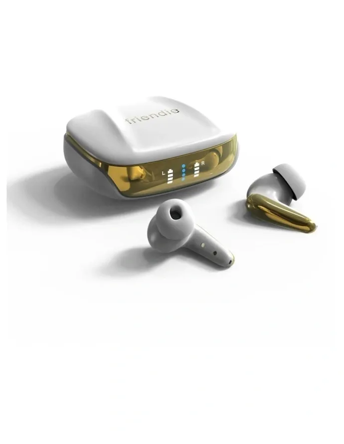 Friendie Air Focus Earbuds in Pear White