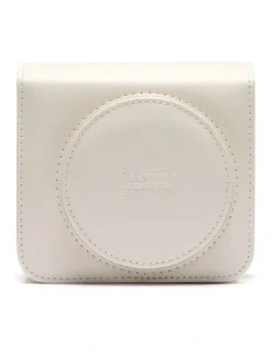 Fujifilm Chalk White Instax Square SQ1 Leather Case