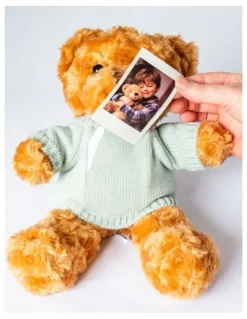 Fujifilm Instax Cheki Bear With Photo in Brown 87572