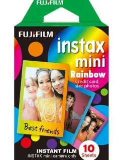 Fujifilm Instax Mini Rainbow Instant Film 10pk