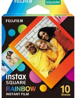 Fujifilm Instax Square Rainbow Instant Film 10 Pack