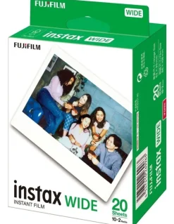 Fujifilm Instax 85405 Wide Film 20 Pack in White
