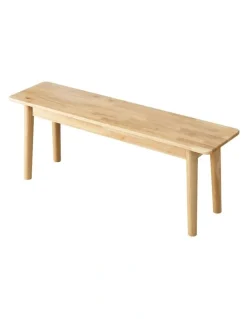Furb Wooden Dining Bench 120cm in Natural
