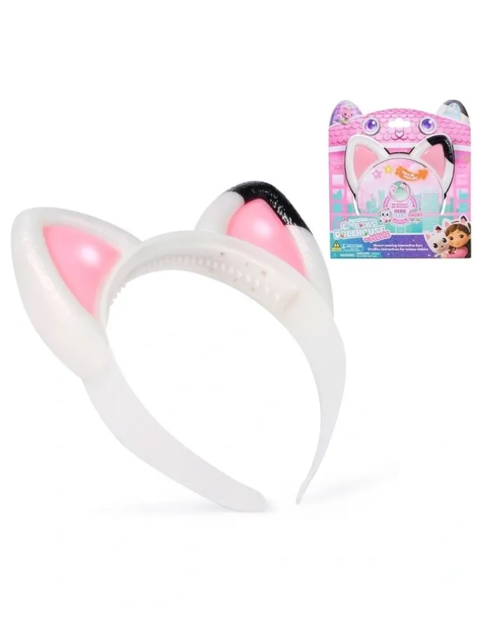 Gabby's Dollhouse Meow-mazing Interactive Ears Headband with Lights