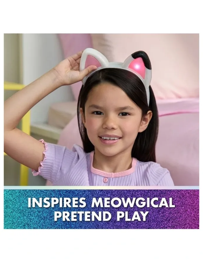 Gabby's Dollhouse Meow-mazing Interactive Ears Headband with Lights