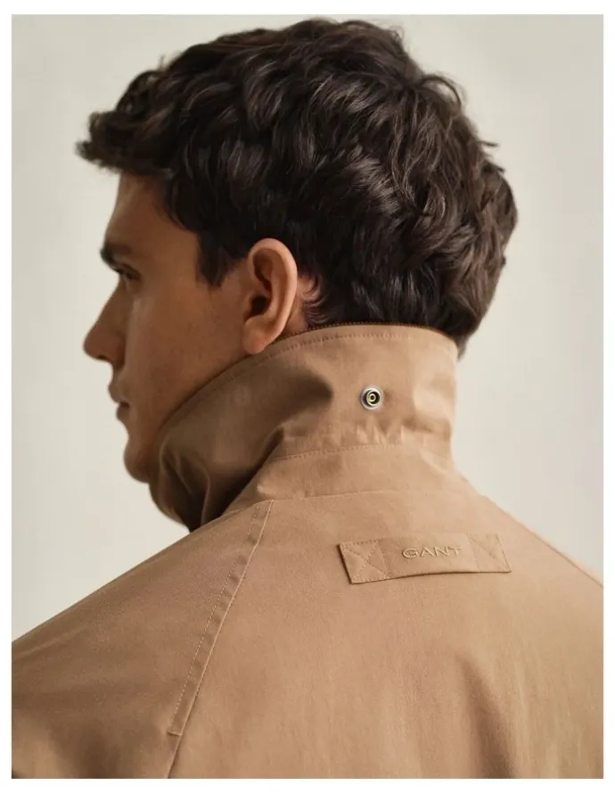 Gant Field Decker Jacket in Warm Khaki