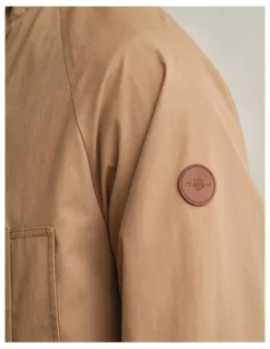 Gant Field Decker Jacket in Warm Khaki