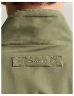 Gant Lightweight Hampshire Jacket in Dry Herb Green