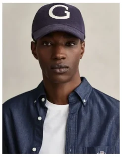 Gant Regular Fit Indigo Shirt in Dark Indigo