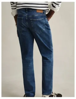 Gant Regular Fit Jeans in Mid Blue Broken In