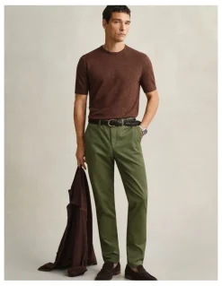 Gant Slim Fit Classic Chinos in Dry Herb Green