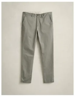 Gant Slim Fit Classic Chinos in Pewter Grey