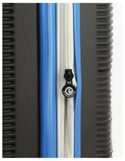 GAP Travel Stripe 56cm Hard-Shell Cabin Suitcase in Black