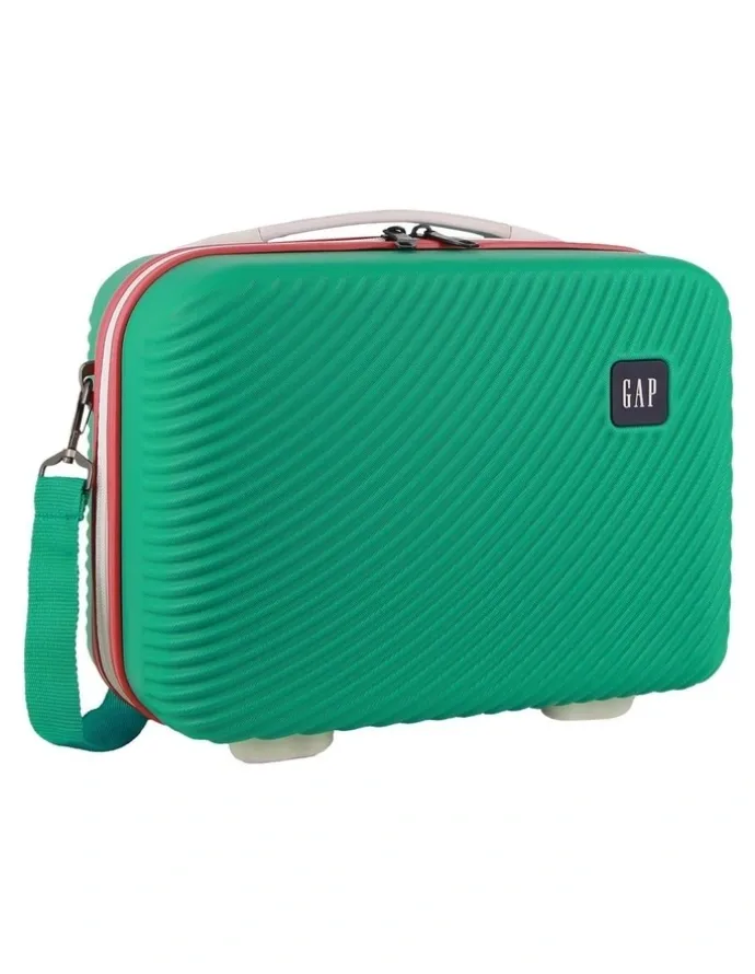 GAP Travel Stripe Hard Shell Mini Bag in Turquoise