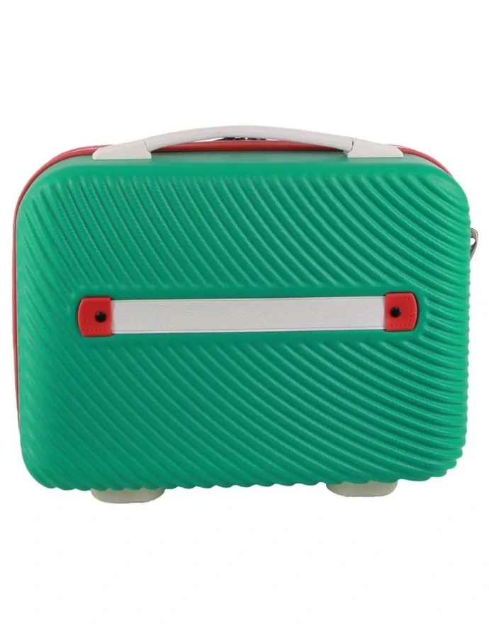 GAP Travel Stripe Hard Shell Mini Bag in Turquoise