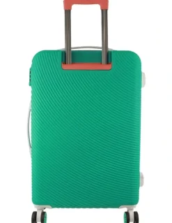 GAP Travel Stripe Medium 67cm Hard-Shell Suitcase in Turquoise