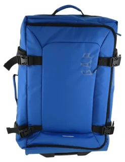 GAP Travel Trekker 73cm LARGE Soft Shell Suitcase in Blue